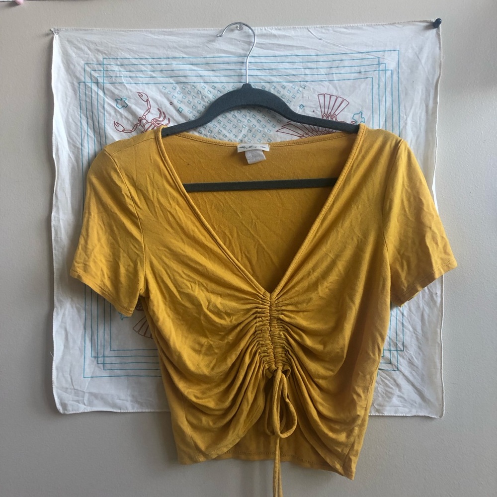 mustard yellow crop